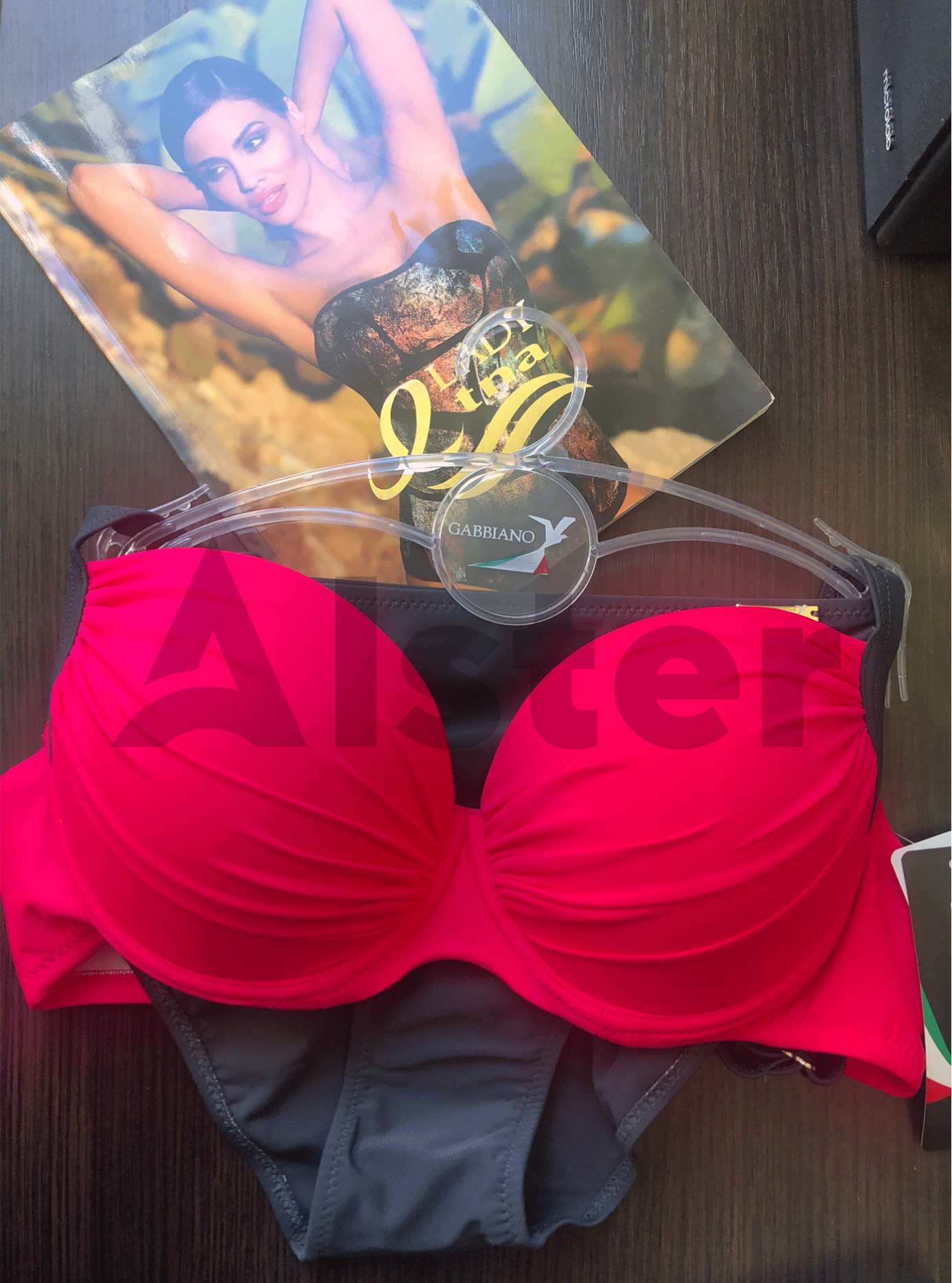 Раздельный купальник с глубокой чашкой Розовый 44C (01-KG19102): фото - Alster.ua