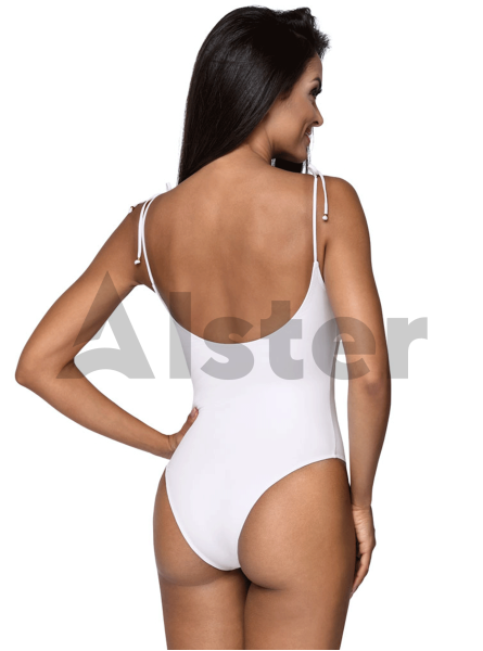 Сдельный белый купальник Сдельный белый купальник