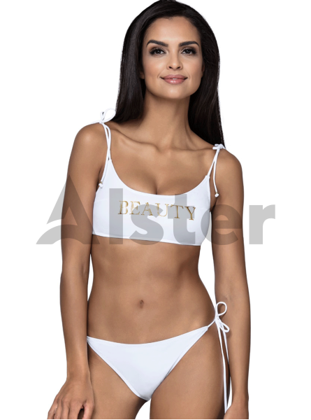 Белый раздельный купальник LORIN L-5138