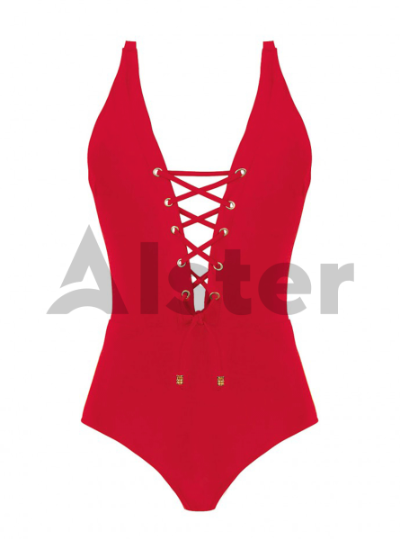 Сдельный купальник со шнуровкой Сдельный купальник со шнуровкой