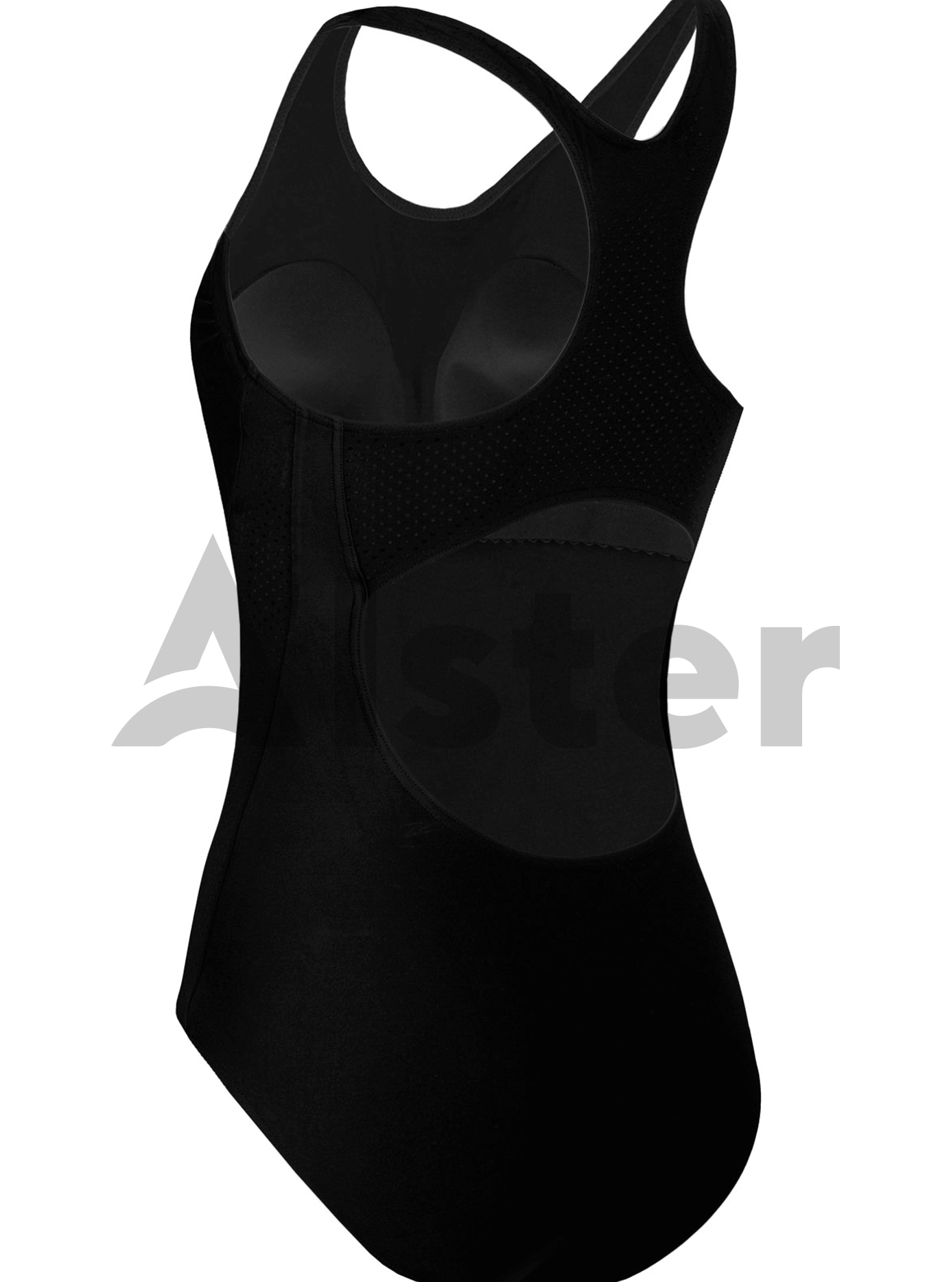 Сдельный спортивный купальник с надписью Белый 2XL (01-K190884): фото - Alster.ua