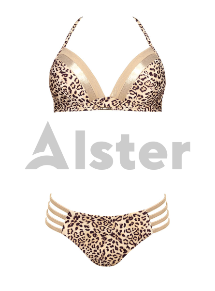 Раздельный купальник с леопардовым принтом Раздельный купальник с леопардовым принтом