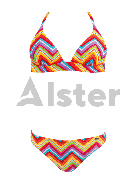 Раздельный разноцветный купальник Раздельный разноцветный купальник