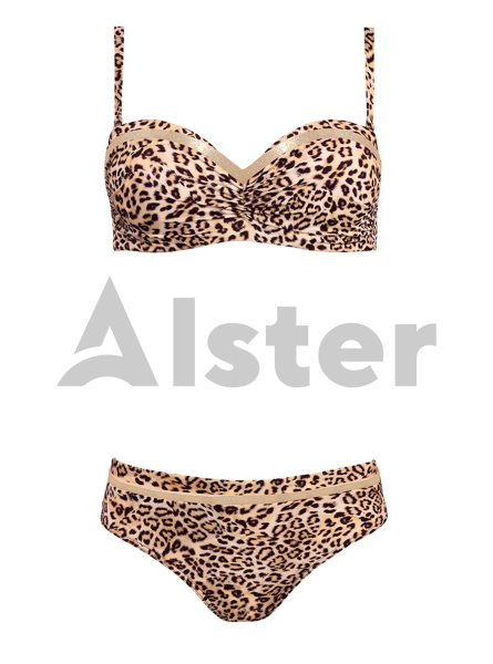 Раздельный купальник с леопардовым рисунком Раздельный купальник с леопардовым рисунком