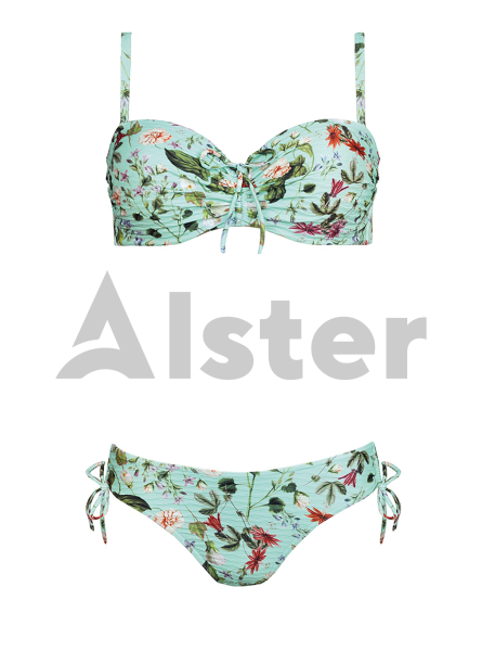 Купальник раздельный с цветочным рисунком Купальник раздельный с цветочным рисунком