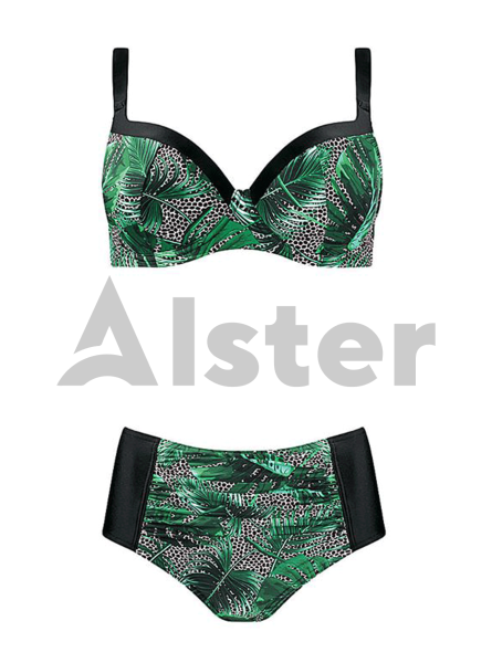 Раздельный купальник с высокими плавками