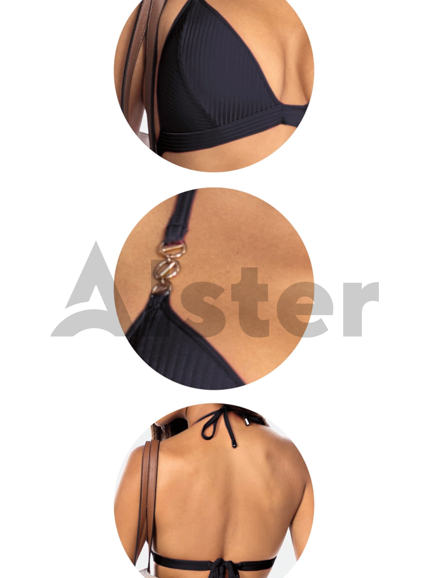 Купальник на завязках FEBA F17B Чёрный 40D (01-KF21180): фото - Alster.ua Купальник на завязках FEBA F17B Чёрный 40D (01-KF21180): фото - Alster.ua