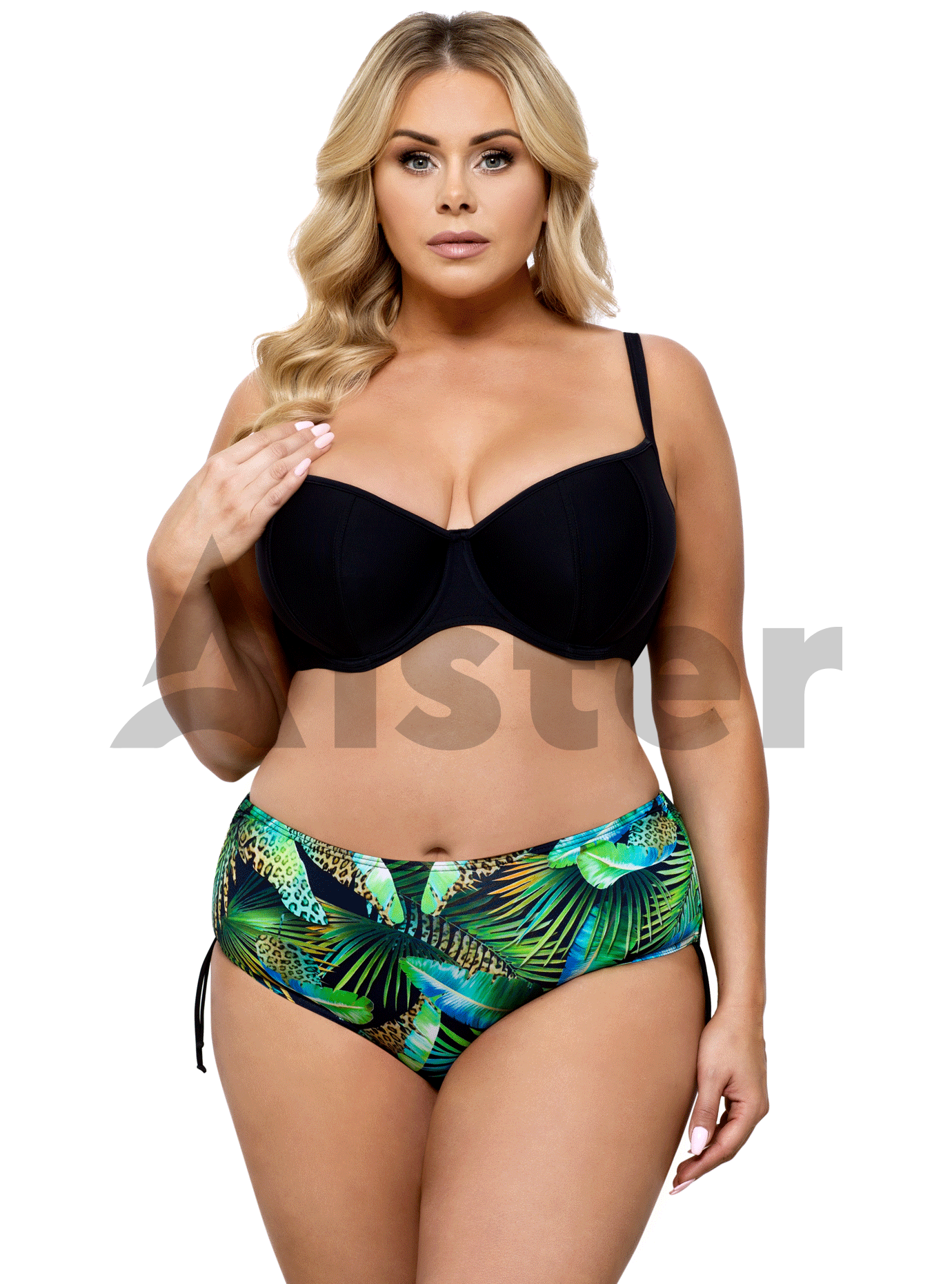 Раздельный купальник LORIN L2332 Чёрный 46E (01-KL21180): фото - Alster.ua