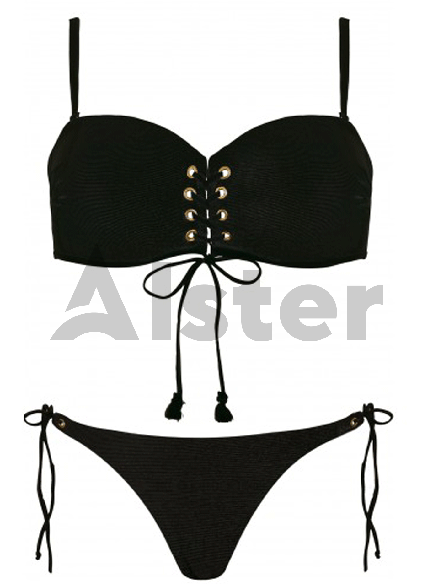 Раздельный купальник SELF S1040NP Чёрный 42D (04-SB21018): фото - Alster.ua