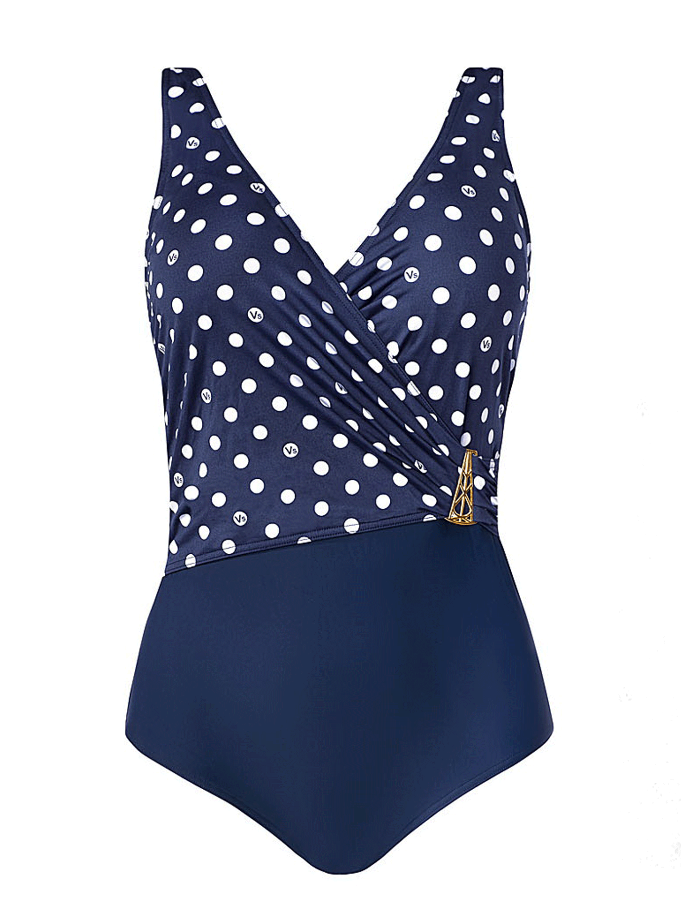 Сдельный купальник SELF S1069GR5 Синий XL (02-SO21027): фото - Alster.ua