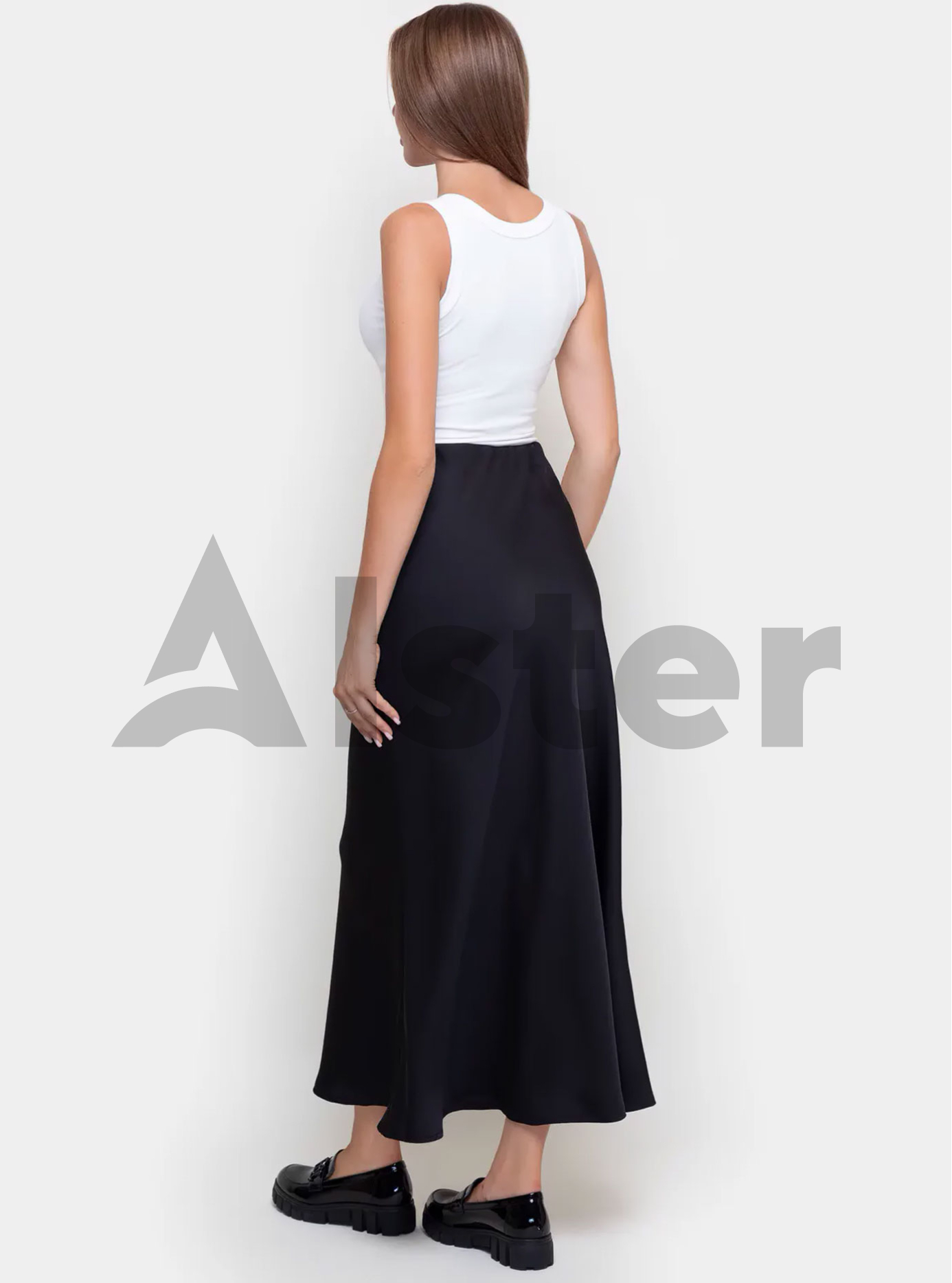 Женская длинная юбка Чёрный XL (106-019-04): фото - Alster.ua