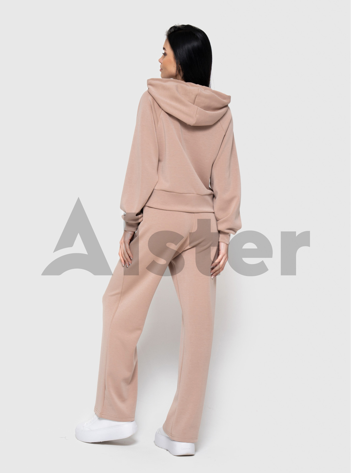 Женский трикотажный костюм 025 Sevilen Бежевый 38 (S025-01): фото - Alster.ua