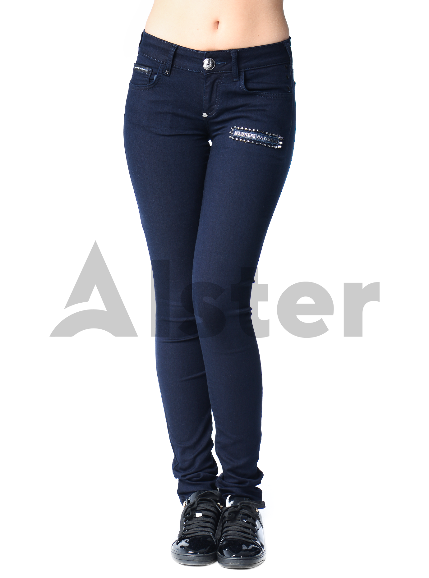 Джинсы леггинсы женские Серый 42 (01-O17004): фото - Alster.ua