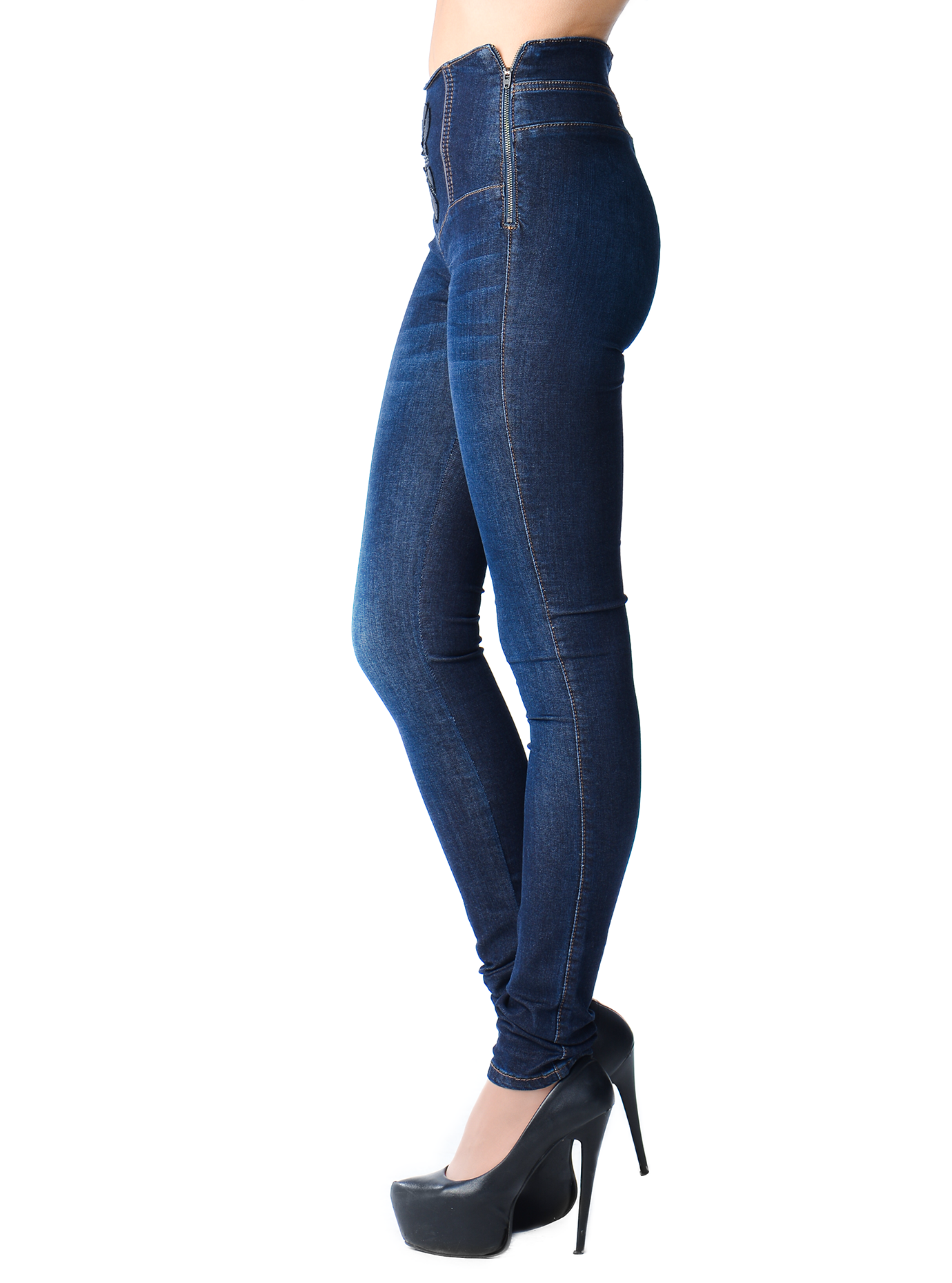 Джинси легінси жіночі Сірий 42 (01-O17006): фото - Alster.ua