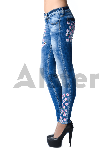 Джинсы леггинсы женские