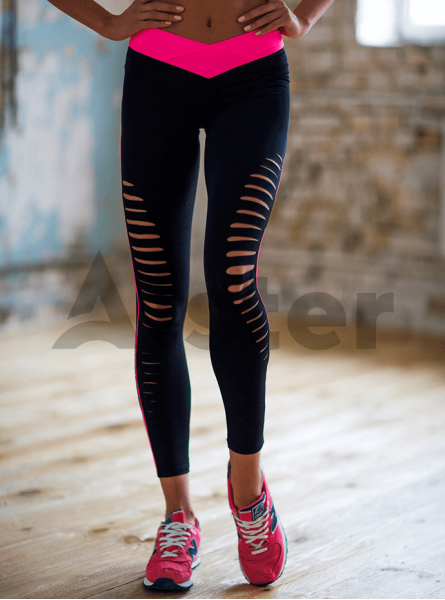 Леггинсы женские Confetto Stripes Pink