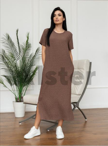 Длинное элегантное платье Nolvit PO-23