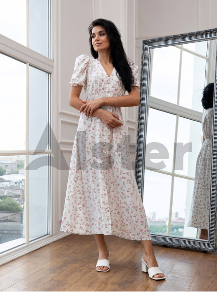 Длинное платье Stolyarchuk 856KR с рукавом