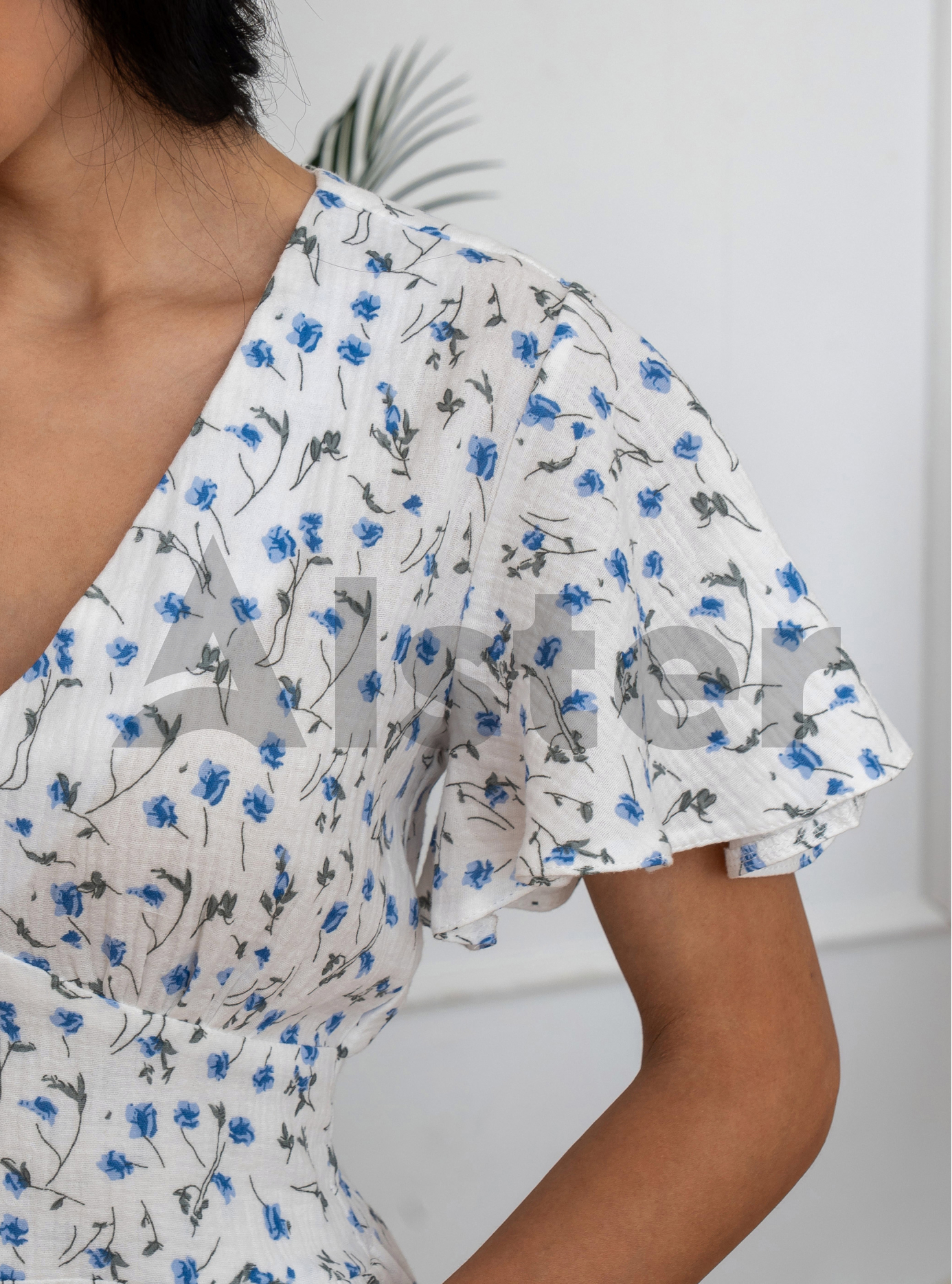 Длинное платье Stolyarchuk А935 с рукавом Синий 44 (A935-06): фото - Alster.ua