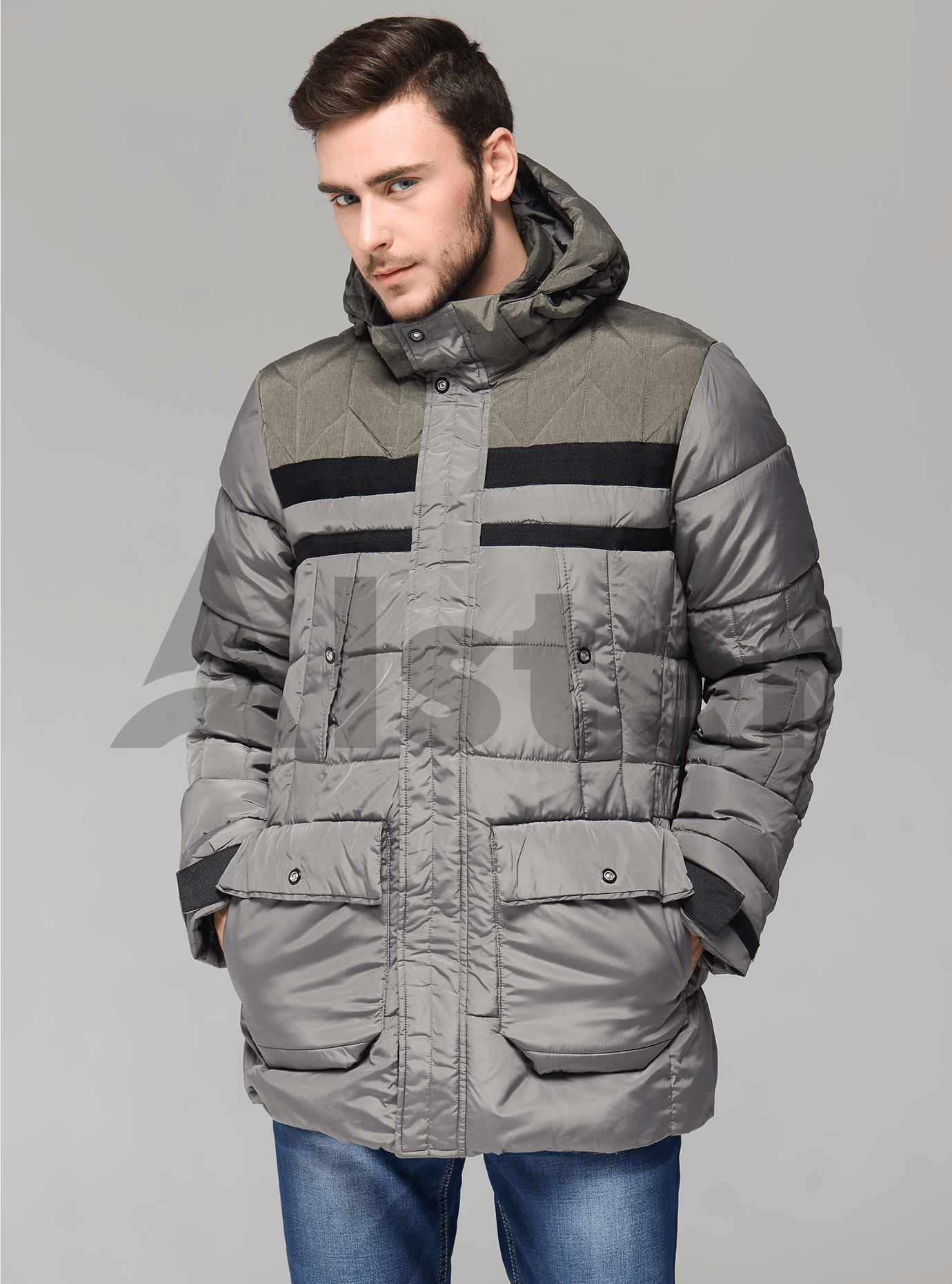 Зимняя мужская куртка Синий S (01-RR17035): фото - Alster.ua Зимняя мужская куртка Синий S (01-RR17035): фото - Alster.ua