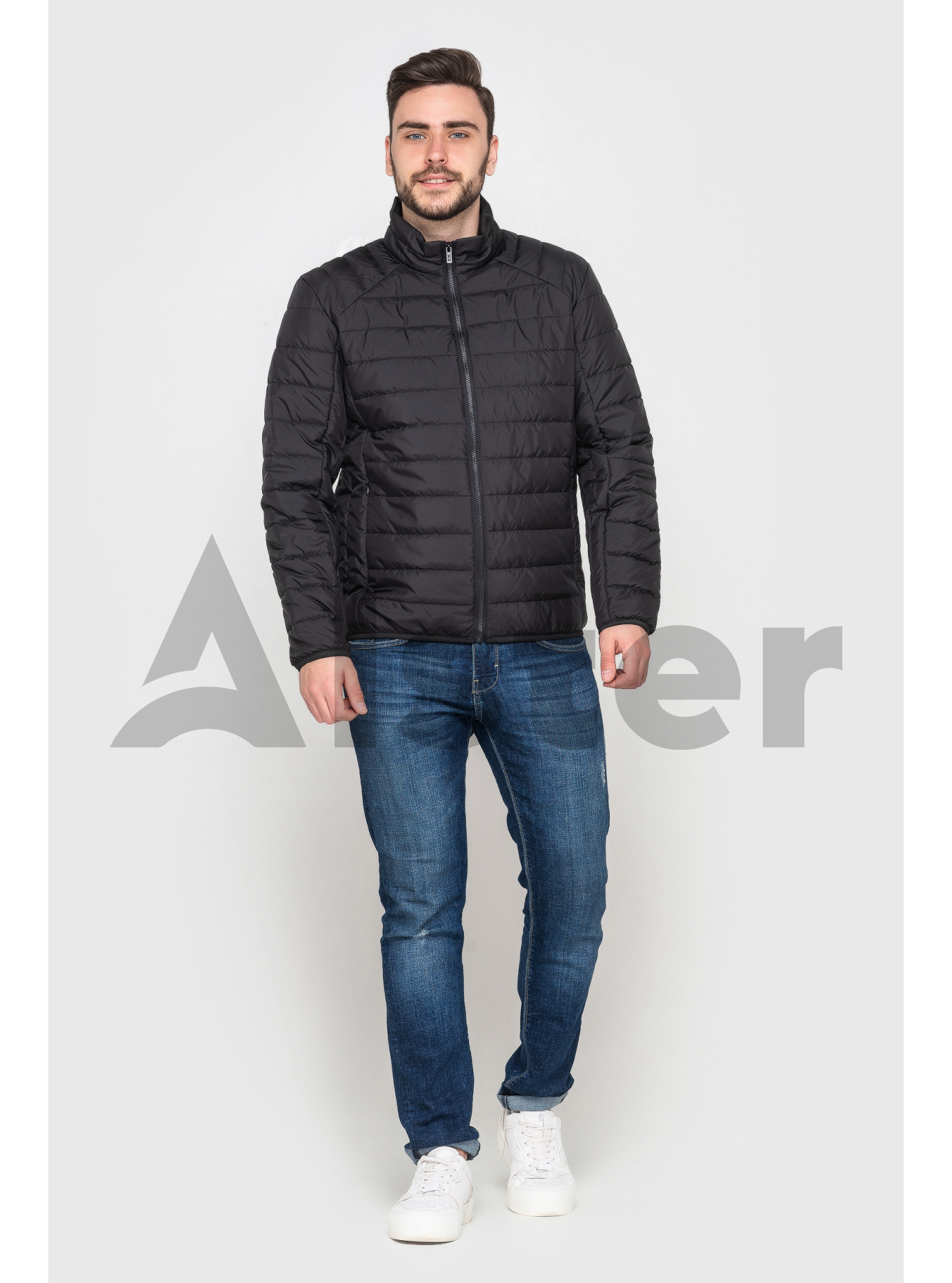 Куртка мужская демисезонная Чёрный 50 (02-MT19011): фото - Alster.ua