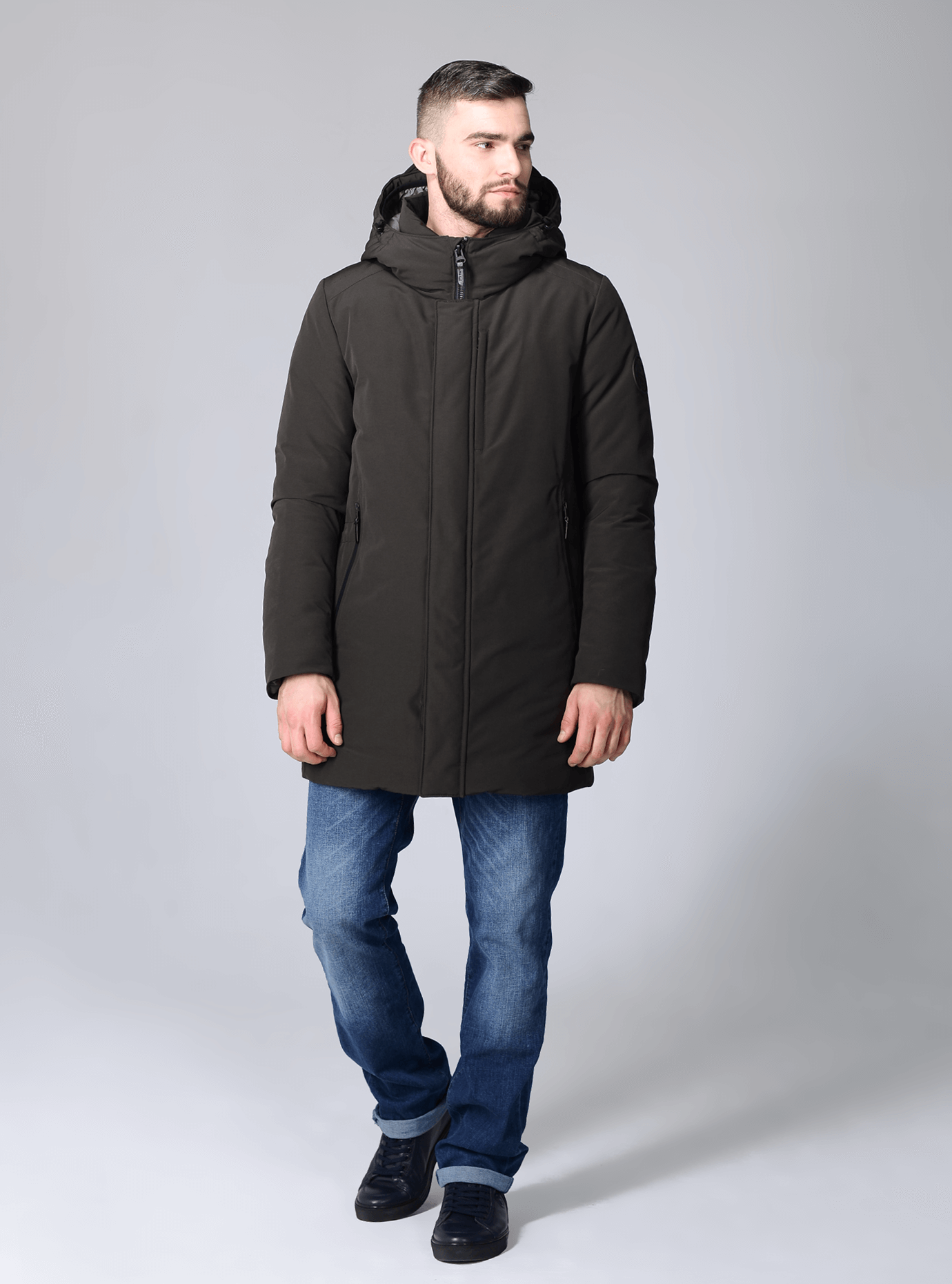 Зимняя мужская куртка Чёрный 46 (02-MC19233): фото - Alster.ua