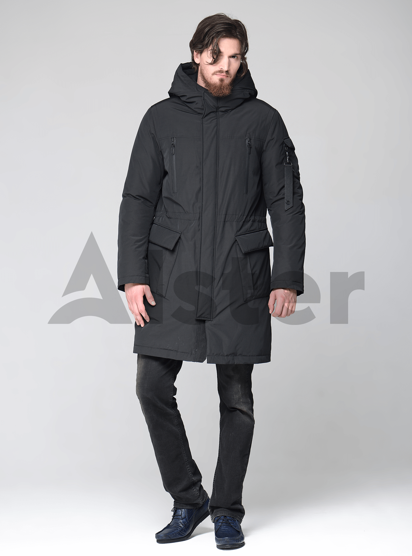 Зимняя мужская куртка Чёрный 48 (02-MC19207): фото - Alster.ua