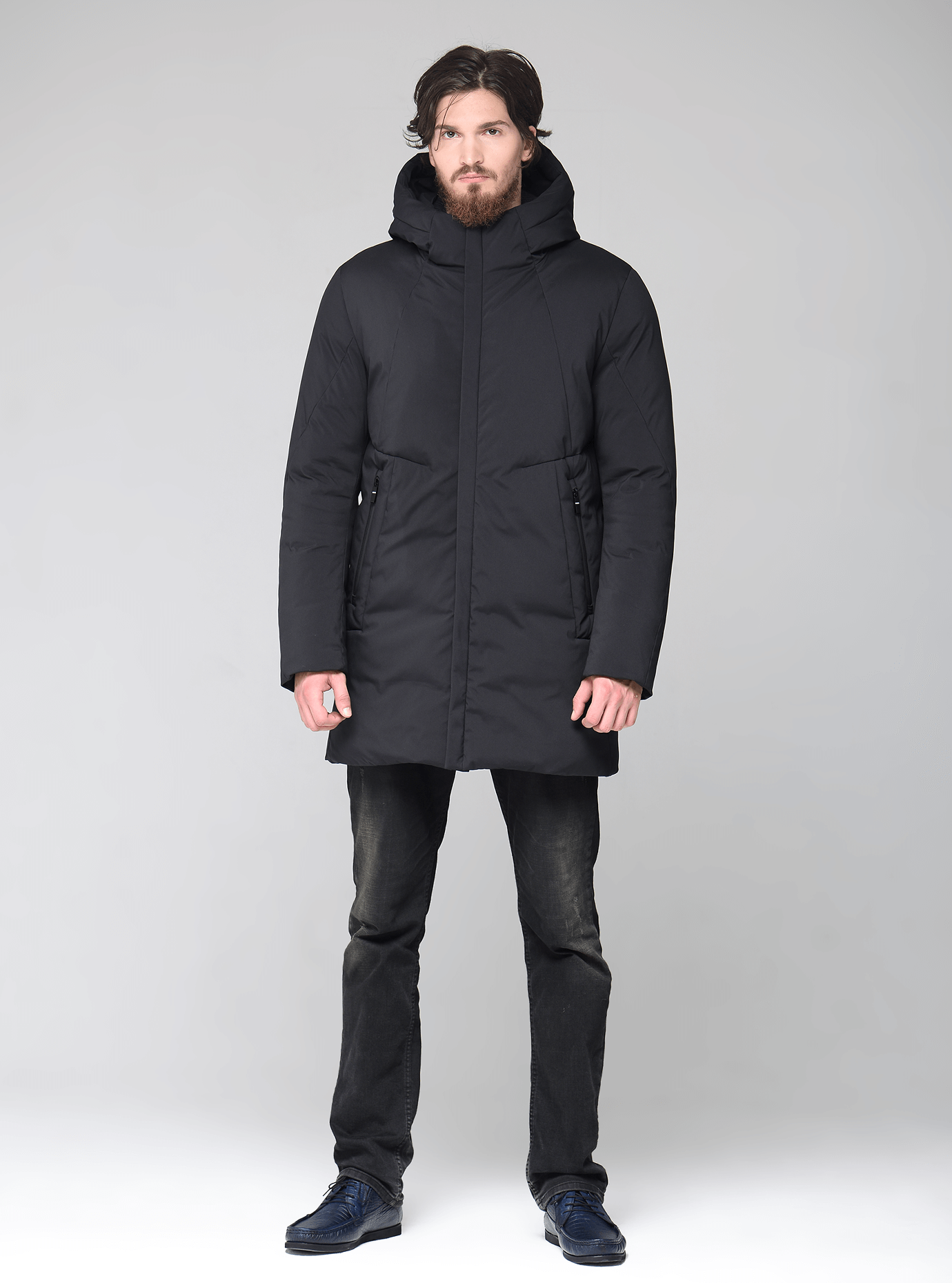 Зимняя мужская куртка Чёрный 46 (02-MC19216): фото - Alster.ua